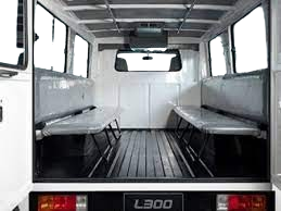 Interior view of the Ford Everest
